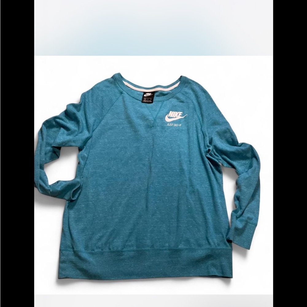 Nike Women's Teal‎ Crew Neck Sweater